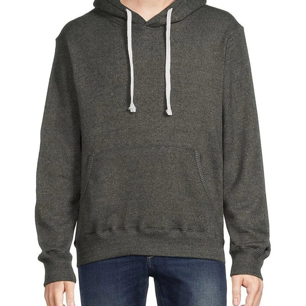 Fleece Factory Pocket Hoodie in Heathered Gray - NWOT - Size Small